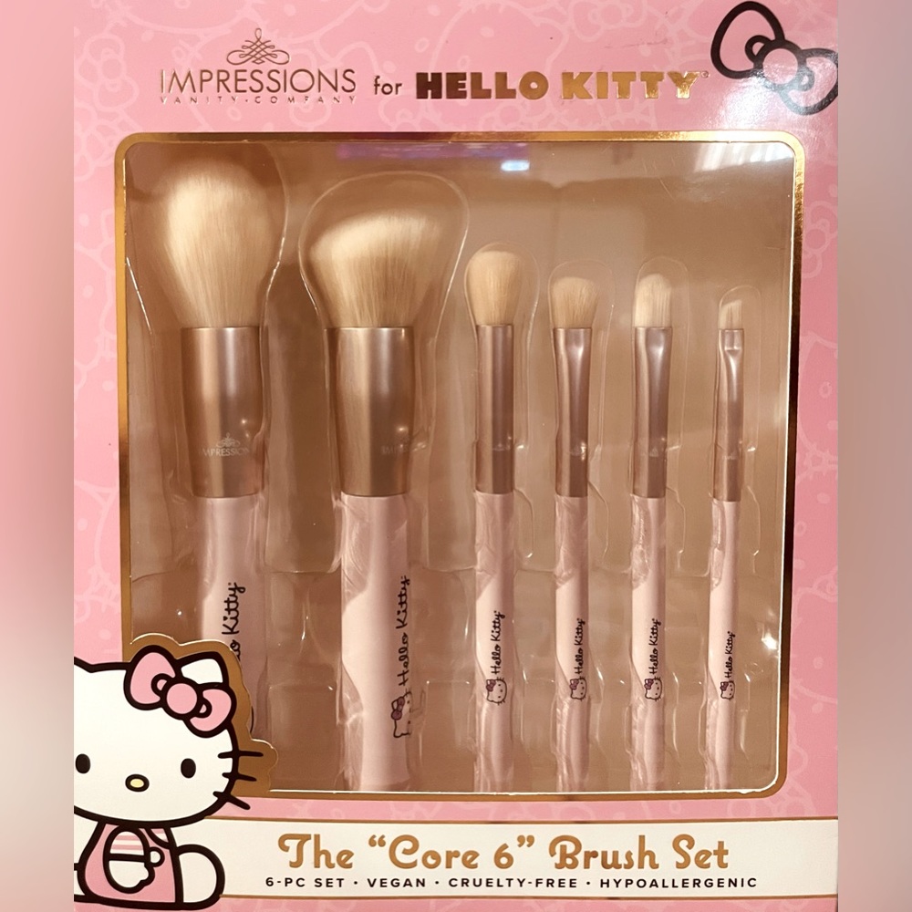 Impressions Hello Kitty make up brush set